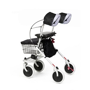 RUSSKA unisex Handschuhe für Rollator schwarz Einheitsgröße, 1 Paar