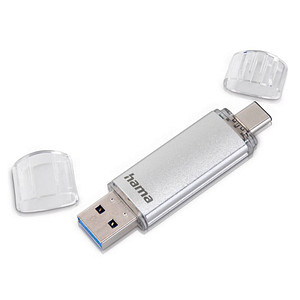 hama USB-Stick C-Laeta silber 16 GB, 1 St.