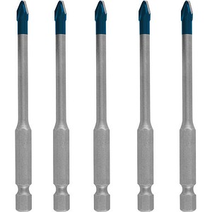 AKTION: BOSCH Fliesenbohrer-Set EXPERT HEX-9 MultiConstruction, 5-teilig mit Prämie nach Registrierung