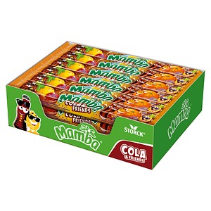 Mamba® Cola & Friends Kaubonbons 24x4 St./ 2540,0 g, 1 Pack