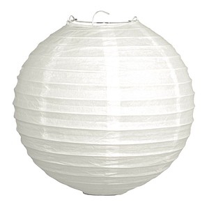Rayher Lampion weiß Ø 30,0 cm, 1 St.