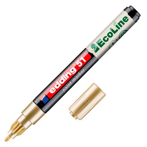 edding  51 EcoLine Lackmarker gold 1,0 - 2,0 mm, 1 St.
