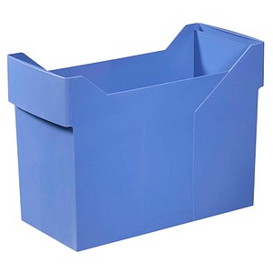 M&M Hängeregister-Box ohne Mappen Akten-Boy blau