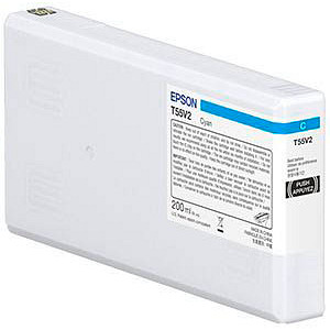 EPSON T55W2 cyan Druckerpatrone