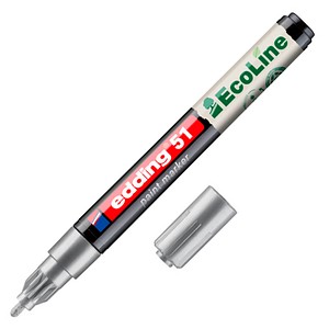 edding  51 EcoLine Lackmarker silber 1,0 - 2,0 mm, 1 St.