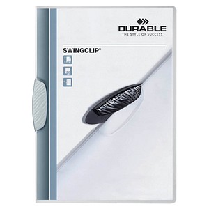 DURABLE Klemmhefter SWINGCLIP weiß, 25 St.
