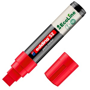 edding 52 EcoLine Lackmarker rot 4,0 - 15,0 mm, 1 St.
