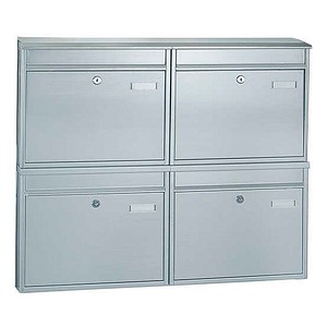 ROTTNER Briefkasten T04188 silber