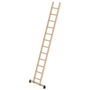 MUNK Anlegeleiter 33117 natur 12 Sprossen, H: 360,0 cm