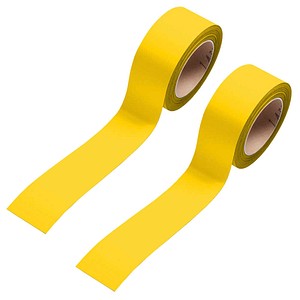 EICHNER Magnetbänder gelb 3,0 cm x 10,0 m, 2 Rollen