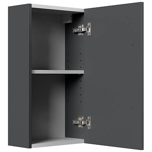 POSSEIK Bad-Hängeschrank 62 grafit 35,0 x 16,6 x 62,00 cm