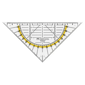 FABER-CASTELL Geometrie-Dreieck 14,0 cm