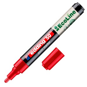 edding 50 EcoLine Lackmarker rot 2,0 - 3,0 mm, 1 St.