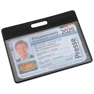HIDENTITY® Dokumentenhülle Hidentity Admission schwarz 9,5 x 7,5 cm, 1 St.