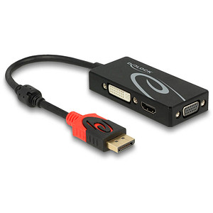 DeLOCK 62902  Mini-DisplayPort/HDMI, VGA, DVI Adapter, 1 St.