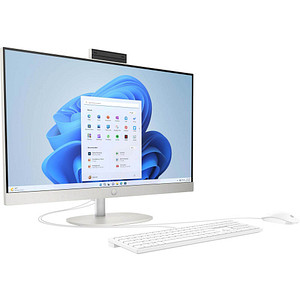 HP 27-cr0005ng All-in-One PC, 8 GB RAM, 512 GB SSD, AMD Ryzen™ 3 7320U