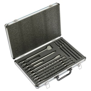 makita Meißel- und Bohrer-Set B-64680, 17-teilig