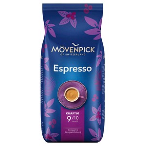 MÖVENPICK ESPRESSO Espressobohnen, Arabica- und Robustabohnen kräftig, 1 kg