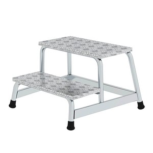 MUNK Montagetritt 50008 silber 2 Stufen, H: 40,0 cm