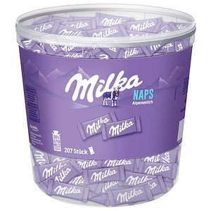Milka NAPS Alpenmilch Schokoriegel 207 St./1,0 kg, 1 St.