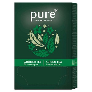 pure GRÜNER TEE Zitronenmyrte Tee 25 Portionen