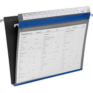 BOI Patienten-Dokumentations-Hängemappe 4-Ringe PMH4R blau Boden: 2,5 cm, 1 St.