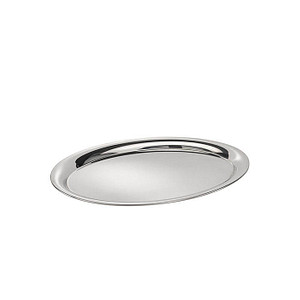 APS Tablett KAFFEEHAUS silber oval 29,0 x 22,0 cm, 1 St.