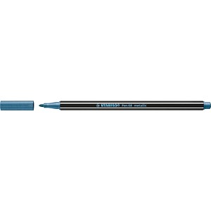 STABILO Pen 68 metallic Filzstift blau, 1 St.
