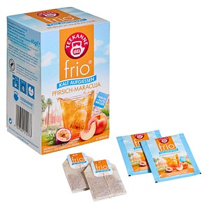 TEEKANNE frio Pfirsich-Maracuja Tee 18 Portionen