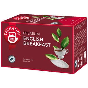 TEEKANNE PREMIUM ENGLISH BREAKFAST Tee 20 Portionen