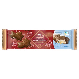 LAMBERTZ Vollmilch Sternschnuppen mit Milchcreme 160,0 g, 1 St.