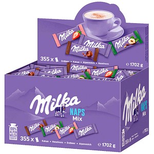 Milka NAPS Mix Schokoriegel 355 St./1,7 kg, 1 St.