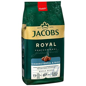 JACOBS ROYAL CHARACTERFUL & RICH Kaffeebohnen, Arabicabohnen kräftig, 1 kg