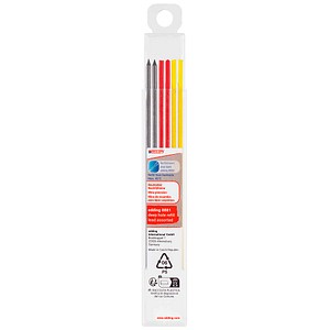 edding 8881 Ersatzminen für Tieflochmarker-Bleistift farbsortiert, 6 St.