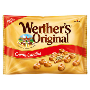 Werther’s® Original Sahnebonbons Bonbons 180 St./1,0 kg, 1 Pack