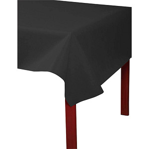 PROnappe Tischdecke schwarz 1,2 x 20,0 m, 4 Rollen