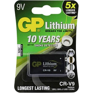 GP Batterie 6LR61 Lithium E-Block 9,0 V, 1 St.