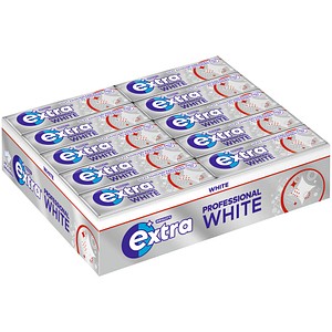 extra® PROFESSIONAL WHITE Kaugummis 30x 10 Dragees, 30 St.