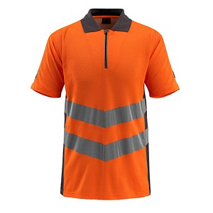MASCOT® unisex Warnschutz Shirt Murton orange, dunkelanthrazit Größe XL