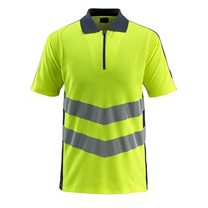 MASCOT® unisex Warnschutz Shirt Murton gelb, schwarzblau Größe XL