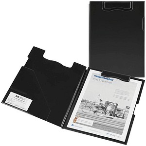 magnetoplan Klemmbrettmappe 1131612 DIN A4 schwarz Kunststoff