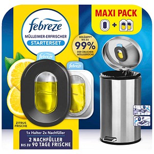 febreze Mülleimer-Deo STARTERSET Citrus 9,76 ml, 1 Set