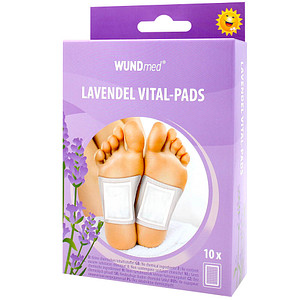WUNDmed® Bambuspflaster Lavendel Vital-Pads 02-143 weiß 6,0 x 8,0 cm, 10 St.