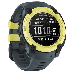 GARMIN Instinct E Twilight 40 mm Smartwatch dunkelgrün, lime