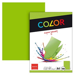 ELCO Kopierpapier Color grün DIN A4 80 g/qm 100 Blatt