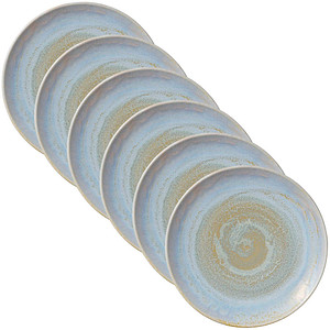 HEART & SOUL Teller Perfect Match Breeze blau Ø 27,0 cm, 6 St.