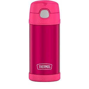 THERMOS® Isolier-Trinkflasche FUNTAINER Kids Straw pink 0,35 l
