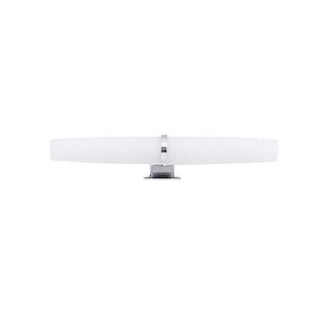 MÖBELPARTNER LED Wandleuchte weiß, silber 6,0 Watt