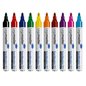 10 Legamaster TZ 1 Whiteboard-Marker farbsortiert 1,5 - 3,0 mm 10 Legamaster TZ 1 Whiteboard-Marker farbsortiert 1,5 - 3,0 mm