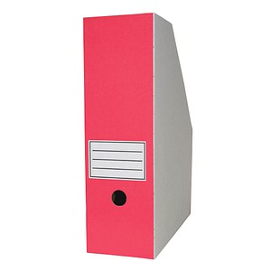 Top-Print Archiv-Stehsammler weiß/rot, 10 St.